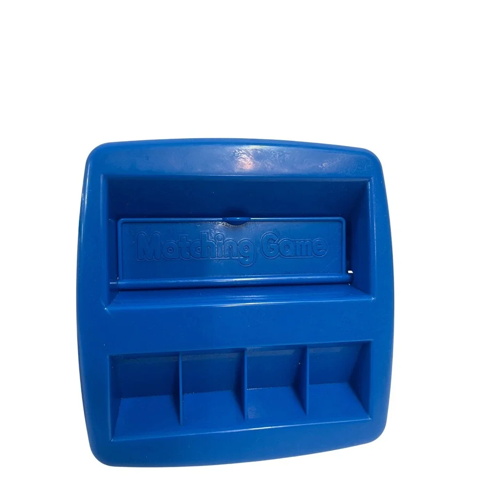 Kids Educational Spelling Matching Game Blue Console Yellow Letter Cubes Cards‎